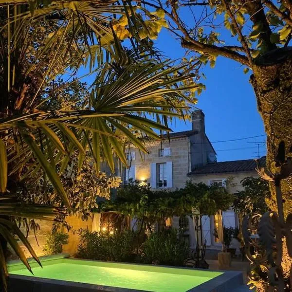 B&B Clos Emilion et table d'hôte en option, hotel di Vignonet