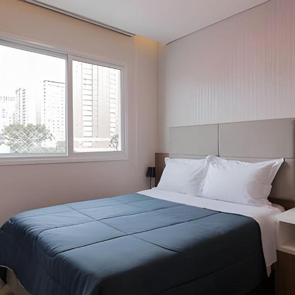 Studio prox shopping Curitiba Wifi, TV a Cabo e ar by UROOMS - Foto 2