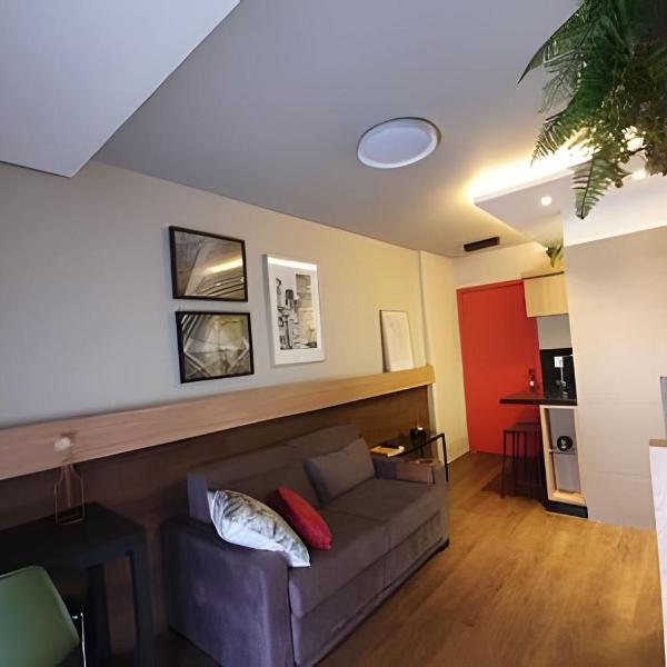 Flat Boutique, Coração do Jardins ao lado Shopping by UROOMS
