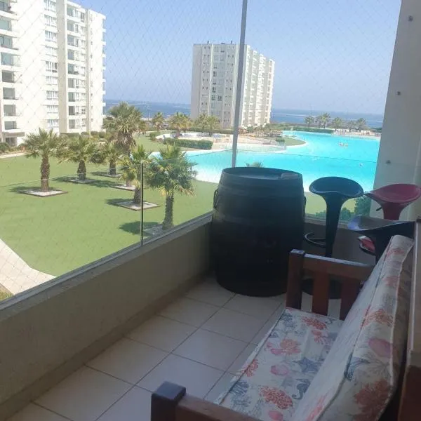 Departamento Papudo Laguna, hotel v destinaci Papudo