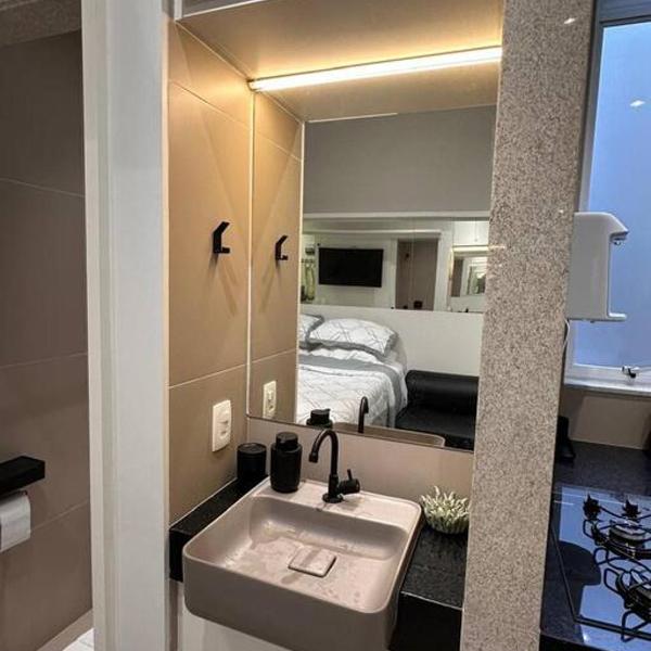 Studio Novíssimo na Praia de Botafogo todo completo - Foto 3