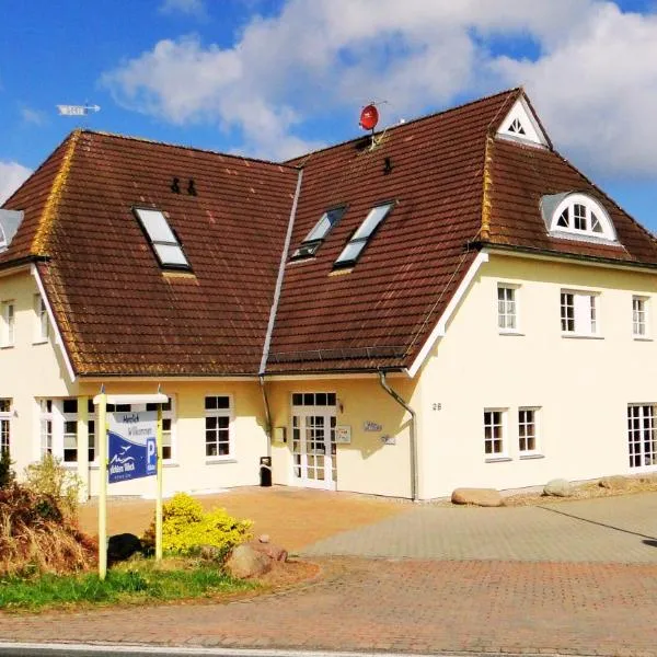 Pension Achtern Wieck, hótel í Wieck