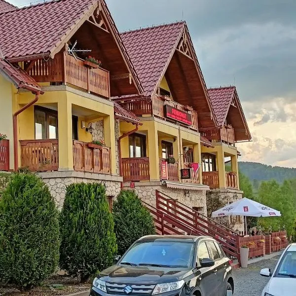 Pensjonat Zielone Wzgórze w Bolesławowie, hotel v destinaci Stronie Śląskie