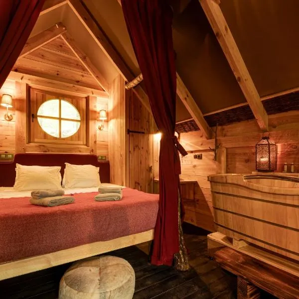 Les Cabanes de Rensiwez, hotel v destinaci Mabompré