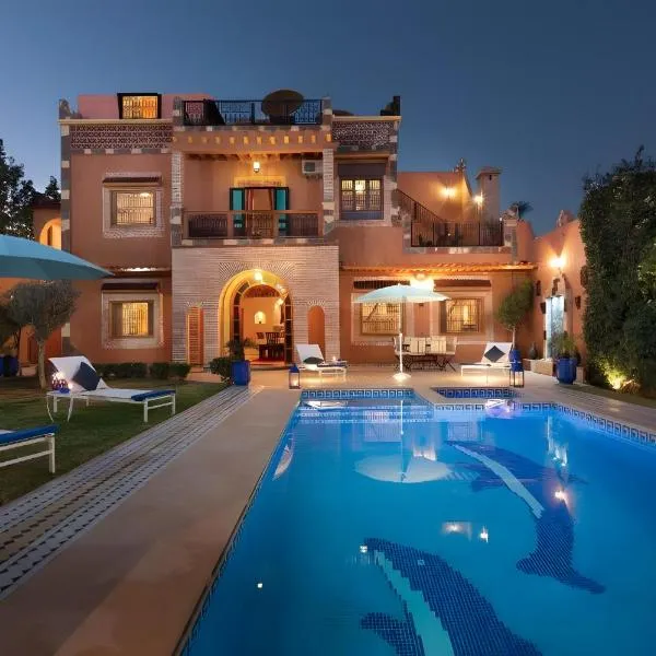 Villa Timskrine Marrakech-Private Pool-Panoramic Mountain Views, hotel v Marrákéši