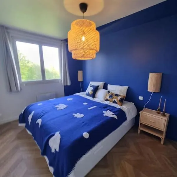 Gite Familial 6 personnes au coeur de la nature - Lit KING SIZE - Vue sur étang à 10mn du TOUQUET, hotel em Saint-Josse