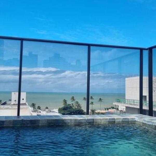 Studio Tramonto Bessa - Vista Mar e Rooftop