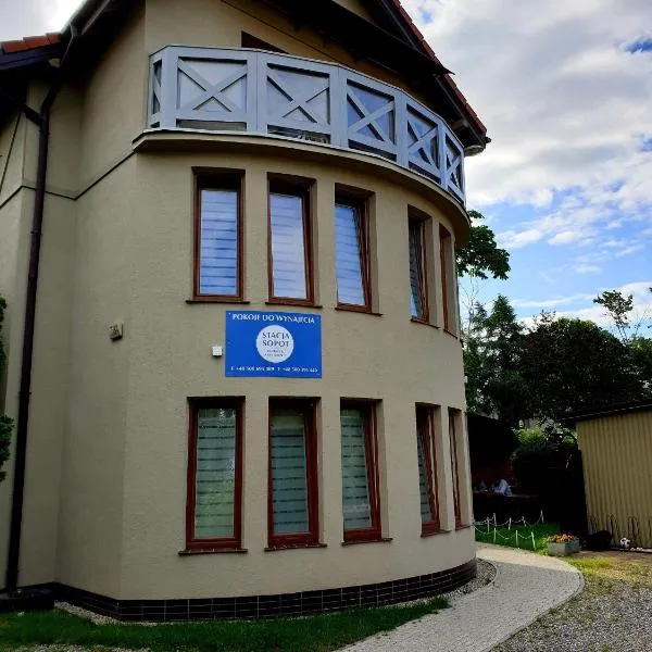 Stacja Sopot Pokoje do wynajęcia, hotel a Sopot