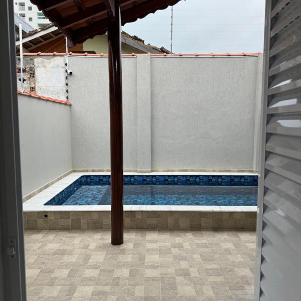 Casa nova na praia com piscina - Mongaguá - Foto 4