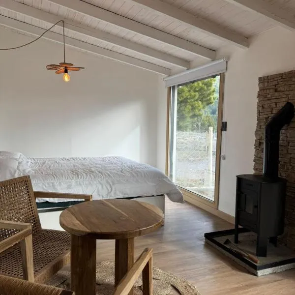 Cabaña El galpon - Villa Meliquina de Espacio Bandurrias -, hotel in Lago Meliquina