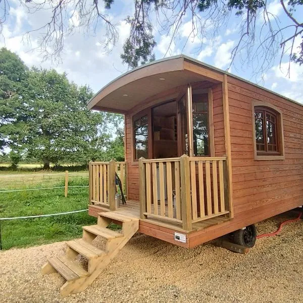 Roulotte tout confort à la ferme, hotel v destinácii Saint-Lumine-de-Coutais