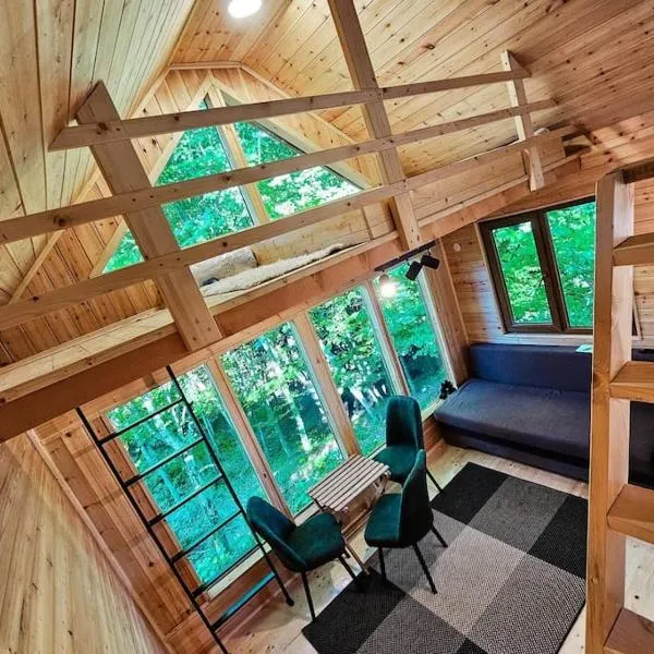 Bear Watching Tiny House, hotell sihtkohas Lupeni