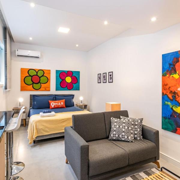 Studio Reformado a 500m da Praia | HC 827/307