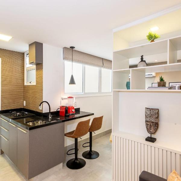 Studio decorado a 500m da Praia | HC 827/107