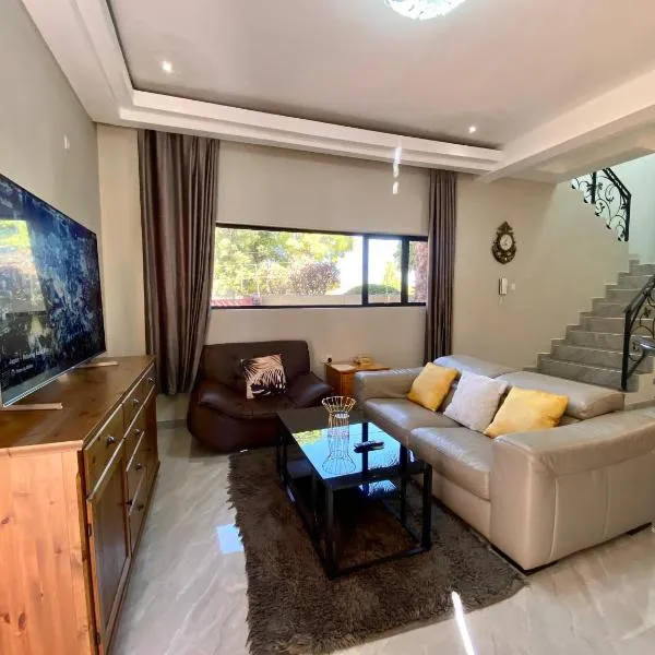 modern, two-story luxury house, hotel in Gaborone