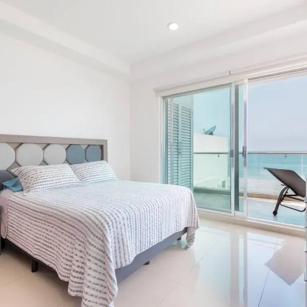 Paraíso Costero Elegante Condo con Vista al Mar, hotelli Mazatlánissa