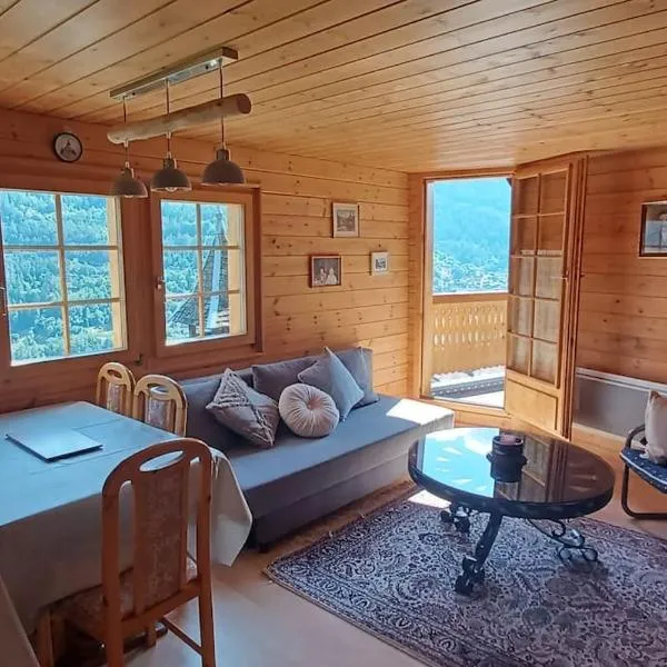 Chalet 3 pièces de caractère, hotel v destinaci Mayoux