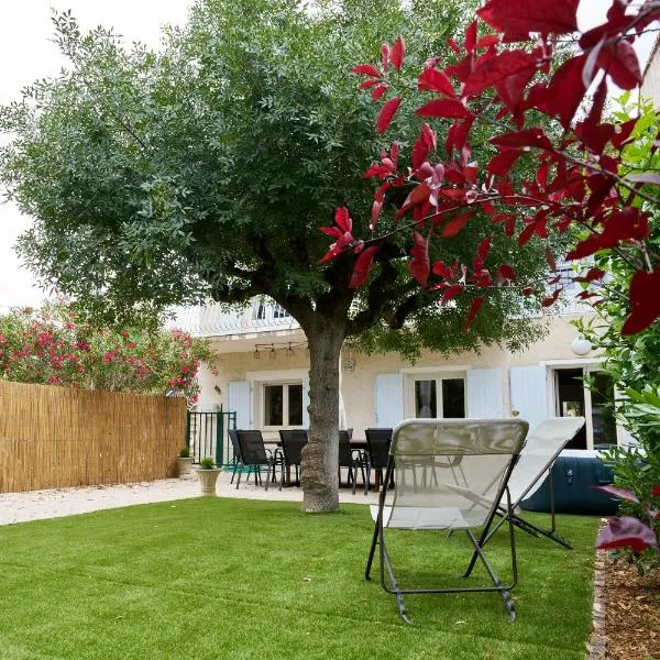 Maison familiale avec jacuzzi, quartier calme – hotel w Awinionie