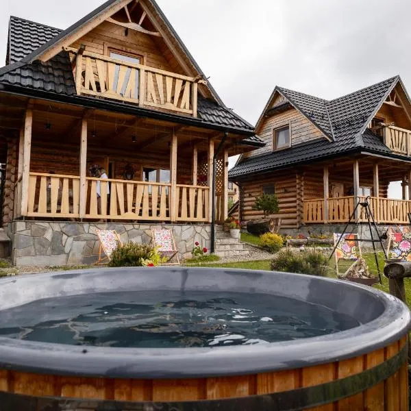 HRYCÓWKA Domki z Widokiem, hotel v destinaci Grywałd