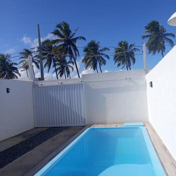 Casa na praia de Jauá, litoral norte da Bahia