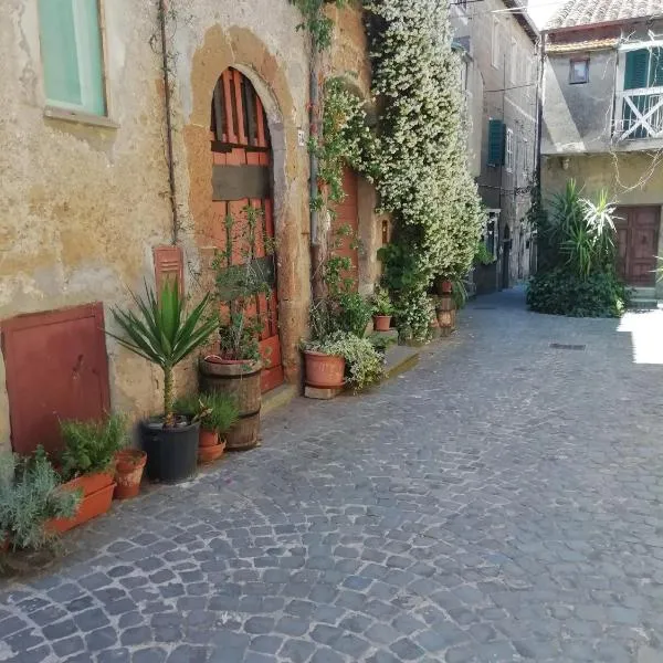 Charming House in Barbarano Romano with Terrace and Fireplace, Hotel in Barbarano Romano
