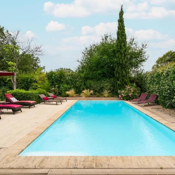 Gîte au coeur du Vaucluse，位于Malemort-du-Comtat的酒店