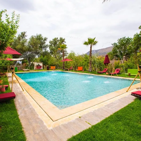 The garden of Asni, hotel v Marrákéši