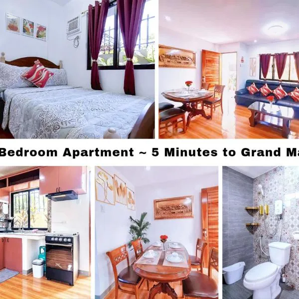 2 Bedroom Apartment ~ 5 Minutes to Grand Mall, hotel v destinaci Liloan