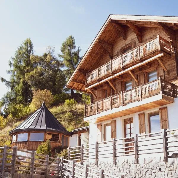 Chalet 4 Saisons, hotel v destinaci Ovronnaz