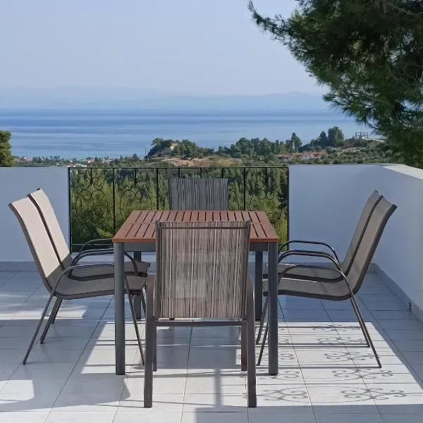 Holiday home with view, hotell sihtkohas Pefkochóri