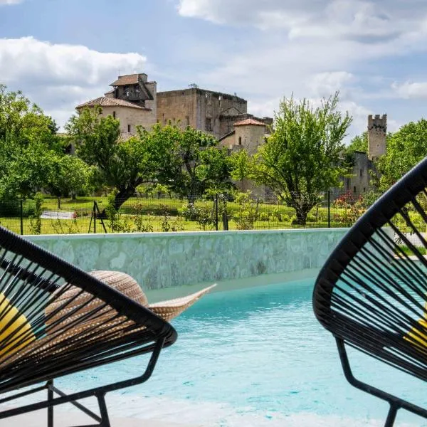 Logis L'Auberge de Larressingle, hotel in Larressingle