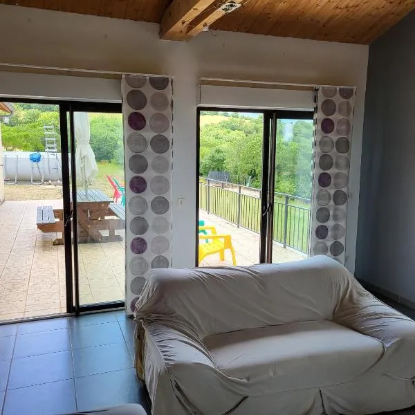 Villa avec magnifique point de vue 160 m2, hótel í Blars