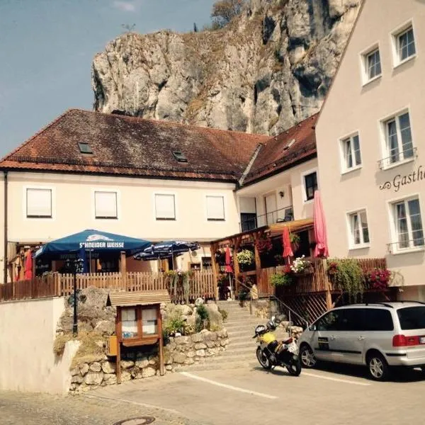 Gasthaus Felsenwastl, hotel v destinaci Essing