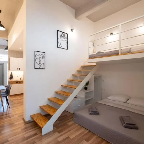 Andriotti Loft Aigio, hotel di Aígion