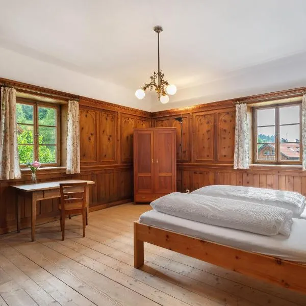 Ansitz Baumannhof Apt Erker Suite, hotel in Falzes
