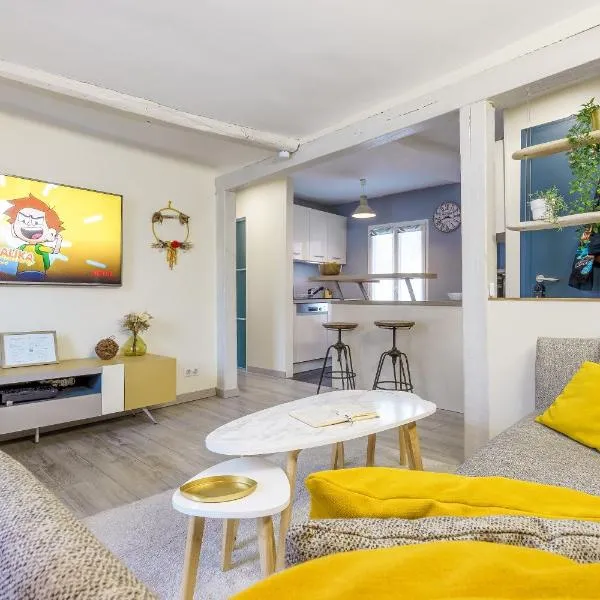 Le Saint-Antoine, 2 chambres en centre ville, idéal famille ou pro, hotel en Compiègne