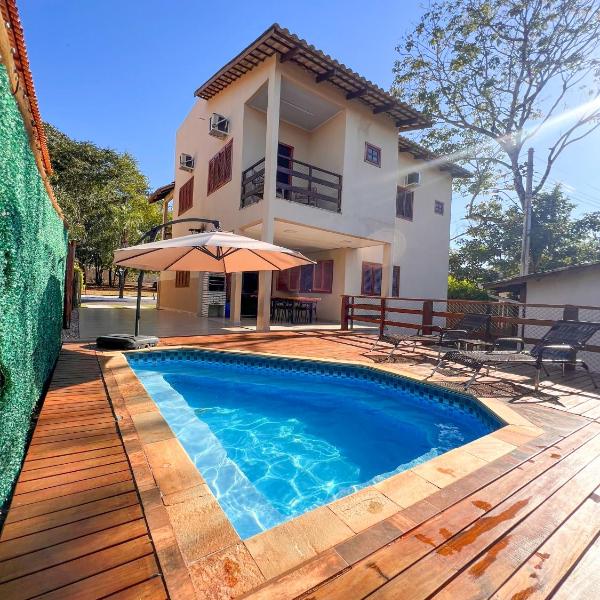 Casa espelho - 4 suítes em Pirenópolis