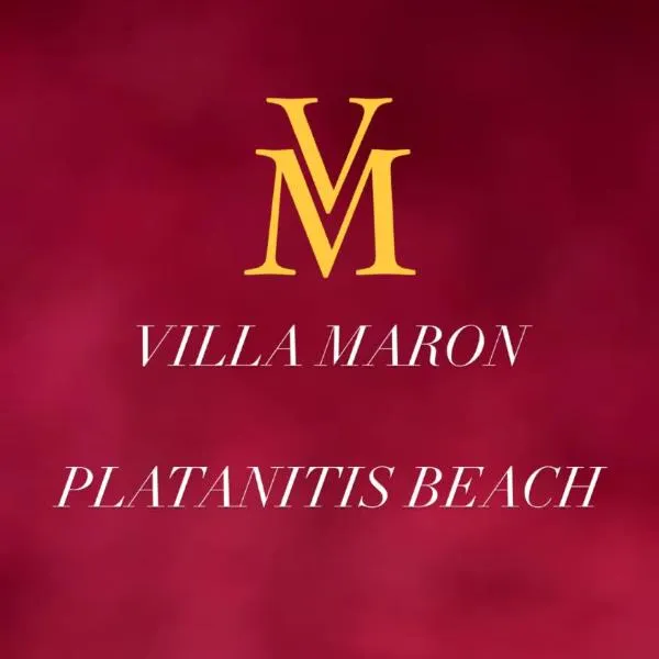 Villa Maron - Platanitis Beach, hotel v destinaci Marónia