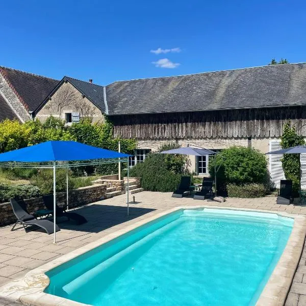 Les Bertaulières – hotel w mieście Bossay-sur-Claise