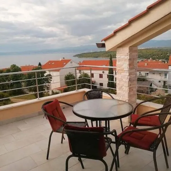 Comfortable apartment with the view, hotel di Njivice
