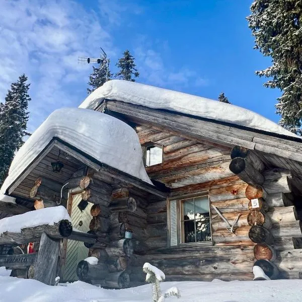 Lapland Log Chalet Cabin Ukko-Kelo Luosto, hotel v destinaci Luosto