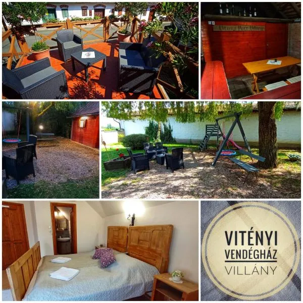 Vitényi Pince Vendégház, hotel v destinácii Villány