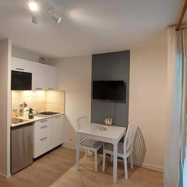 Studio au pied des remontées/wifi/smart TV/parking, hotel in Les Contamines-Montjoie