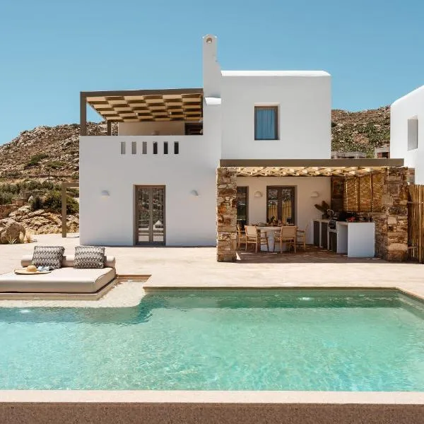 Thalelion 3 bedroom Villas with private pool and Jacuzzi, hotel v destinaci Naxos Chora