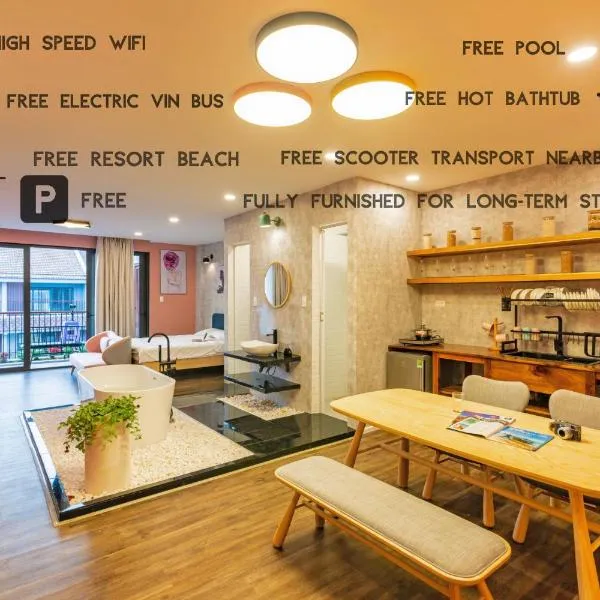 Minimalist & Modern Apartment III, hotel v destinaci Phu Quoc