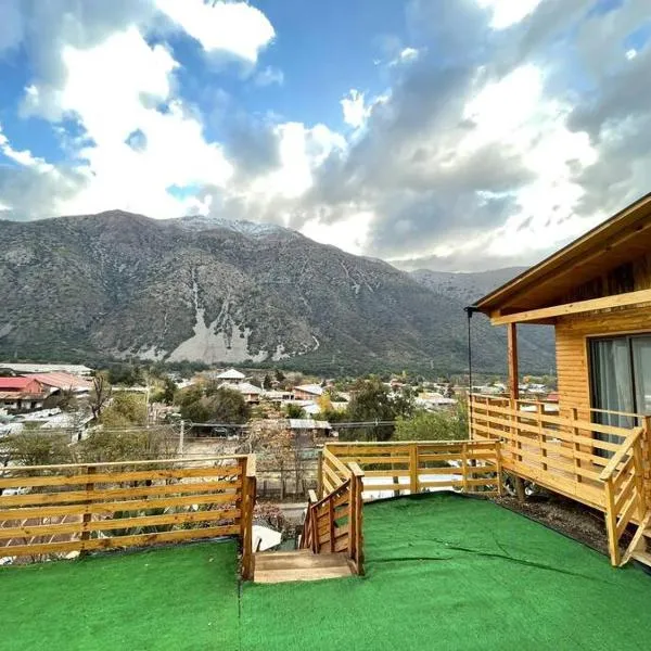 Cabañas del Maipo - Cabaña Tupungato, hotel v destinaci Santiago