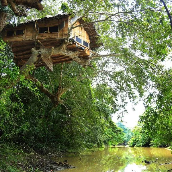 Kumbuk Tree House, hotel v destinaci Tissamaharama