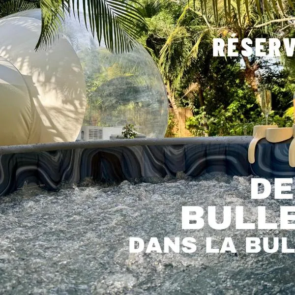 Nuit insolite dans une bulle avec spa privatif en Martinique!, hotel a Rivière-Salée