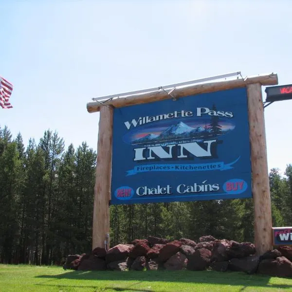 Willamette Pass Inn & Chalets, hotel di Odell Lake