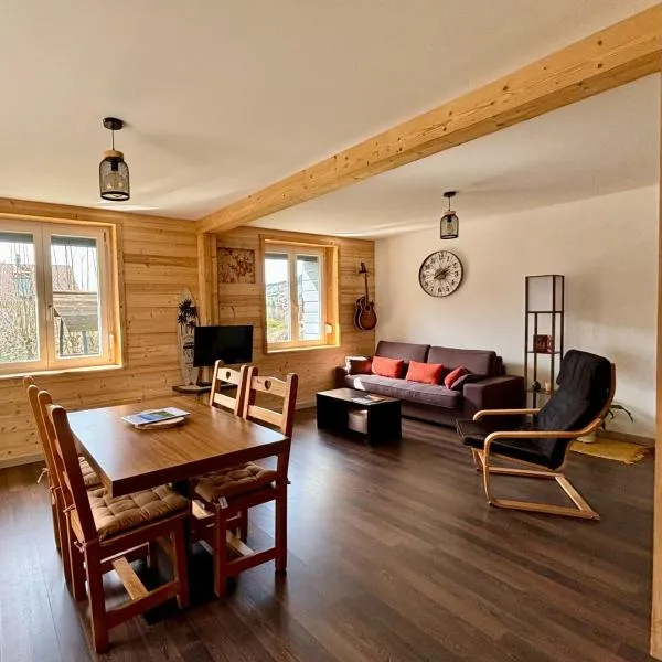 Appartement cosy avec jardin et barbecue, ξενοδοχείο σε Gérardmer